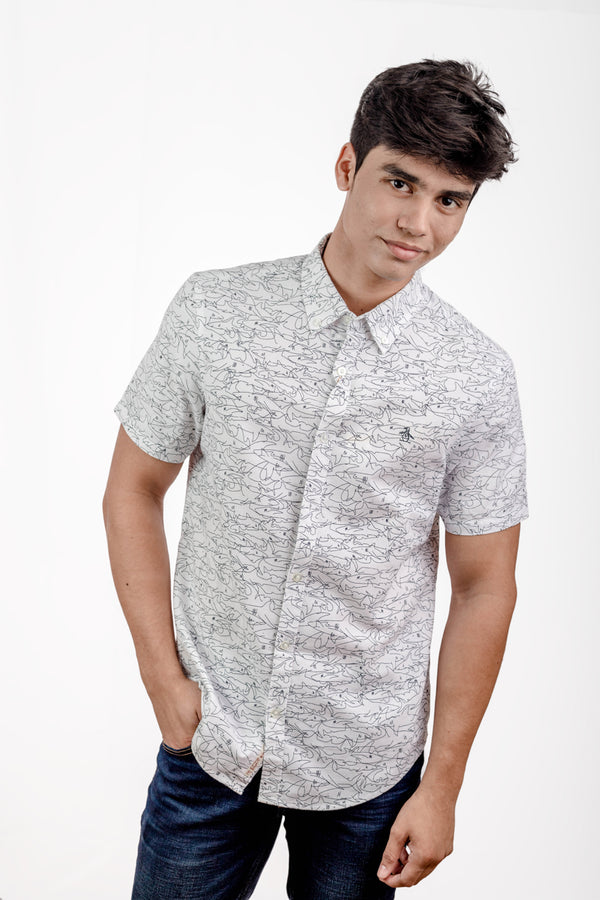 Camisa Original Penguin Manga Corta